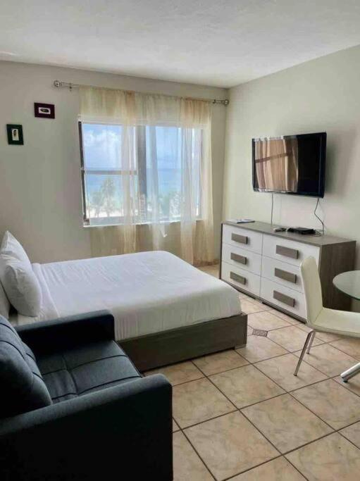 Ferienwohnung Chic Ocean Front Studio! Miami Beach Exterior foto