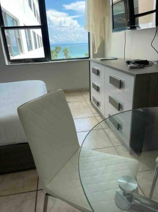 Ferienwohnung Chic Ocean Front Studio! Miami Beach Exterior foto
